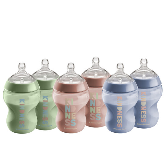 Tommee Tippee Closer to Nature 6 x 260ml Decorative Bottle image number 4